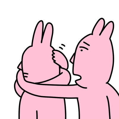 粉红兔子