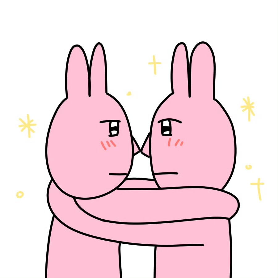 粉红兔子