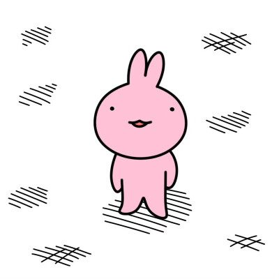 粉红兔子