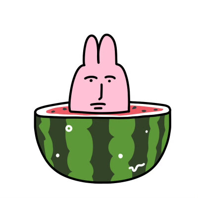 粉红兔子