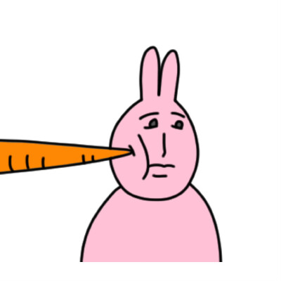 粉红兔子