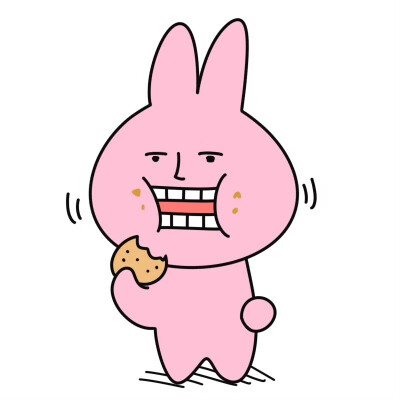 粉红兔子