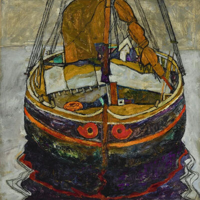 《特里斯特渔船》
1908年，纸板油画，私人收藏