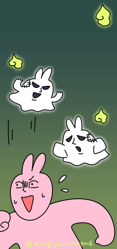 粉红兔子
