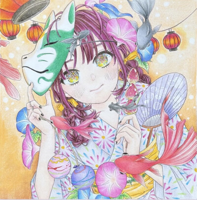 涂色