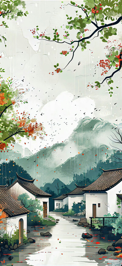 景
