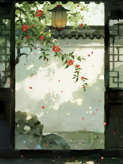 石榴花开