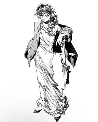 黑白漫画