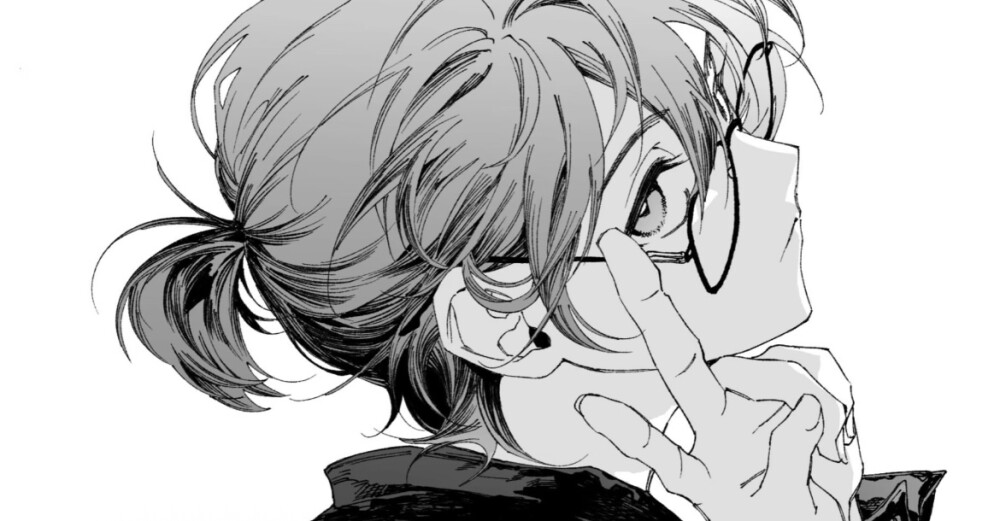 黑白漫画
