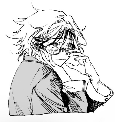黑白漫画