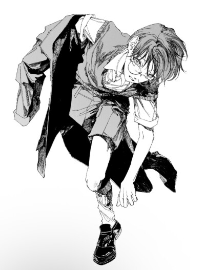 黑白漫画