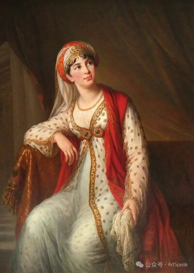 《朱塞皮娜·格拉西尼 (Giuseppina Grassini) 饰演 扎伊尔》