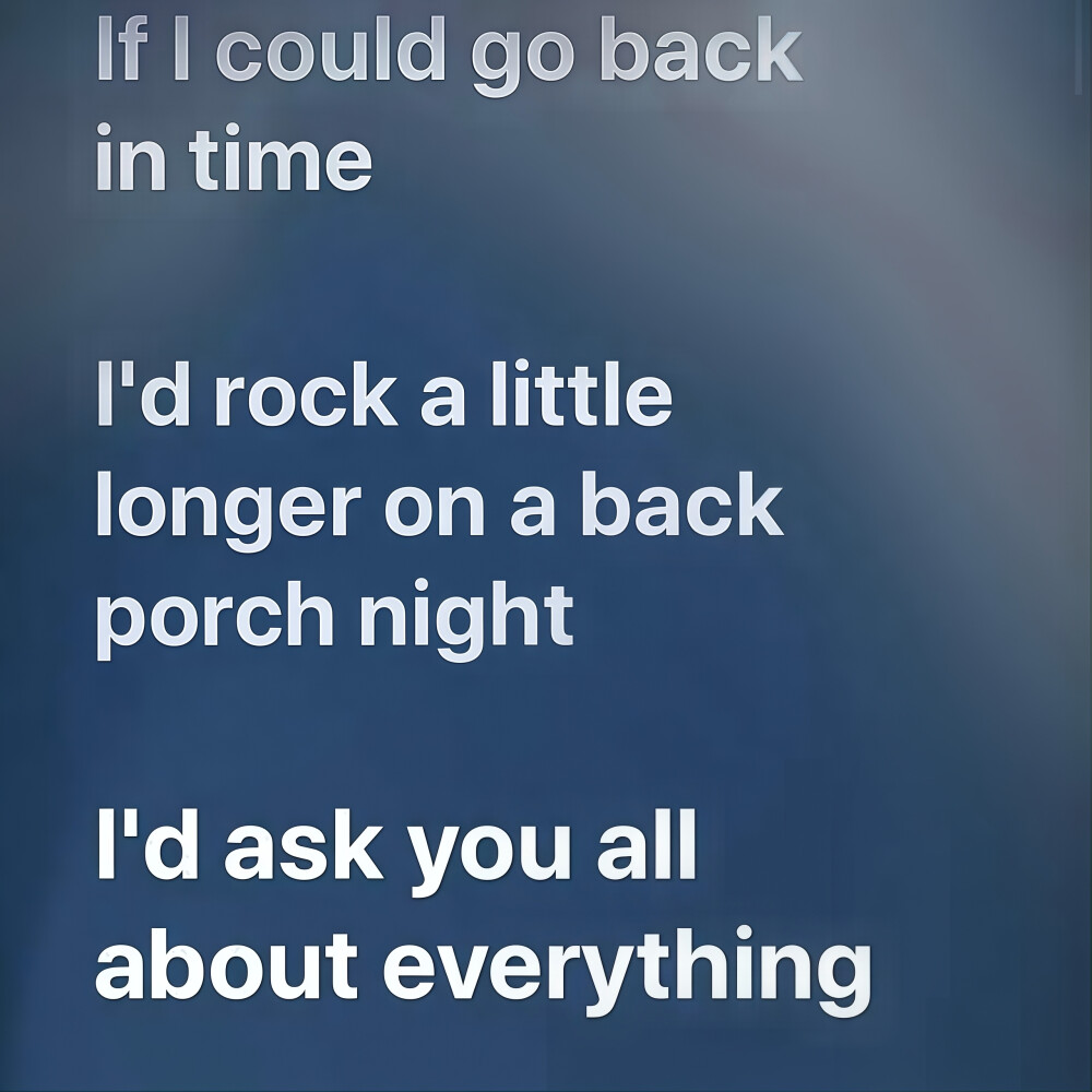 Face to face and eye to eye