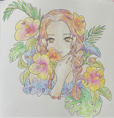 涂色