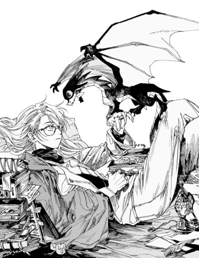 黑白漫画