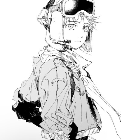 黑白漫画