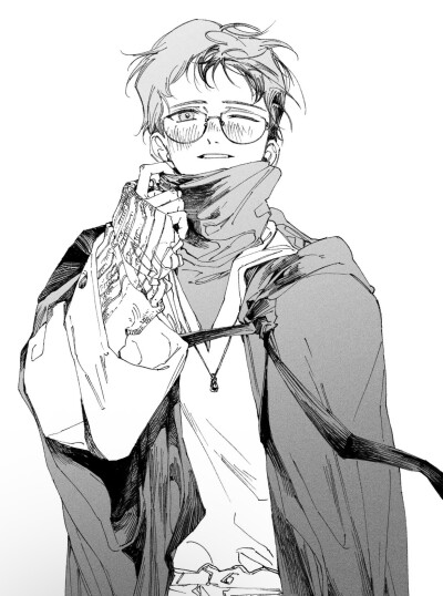 黑白漫画