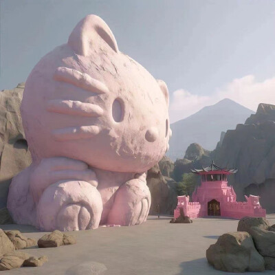 背景图｜kt背景图 粉色背景图 HelloKitty