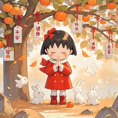小丸子姐妹头