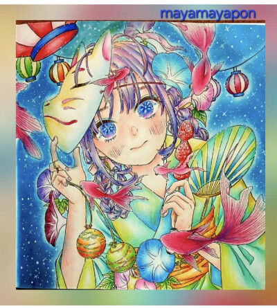 涂色