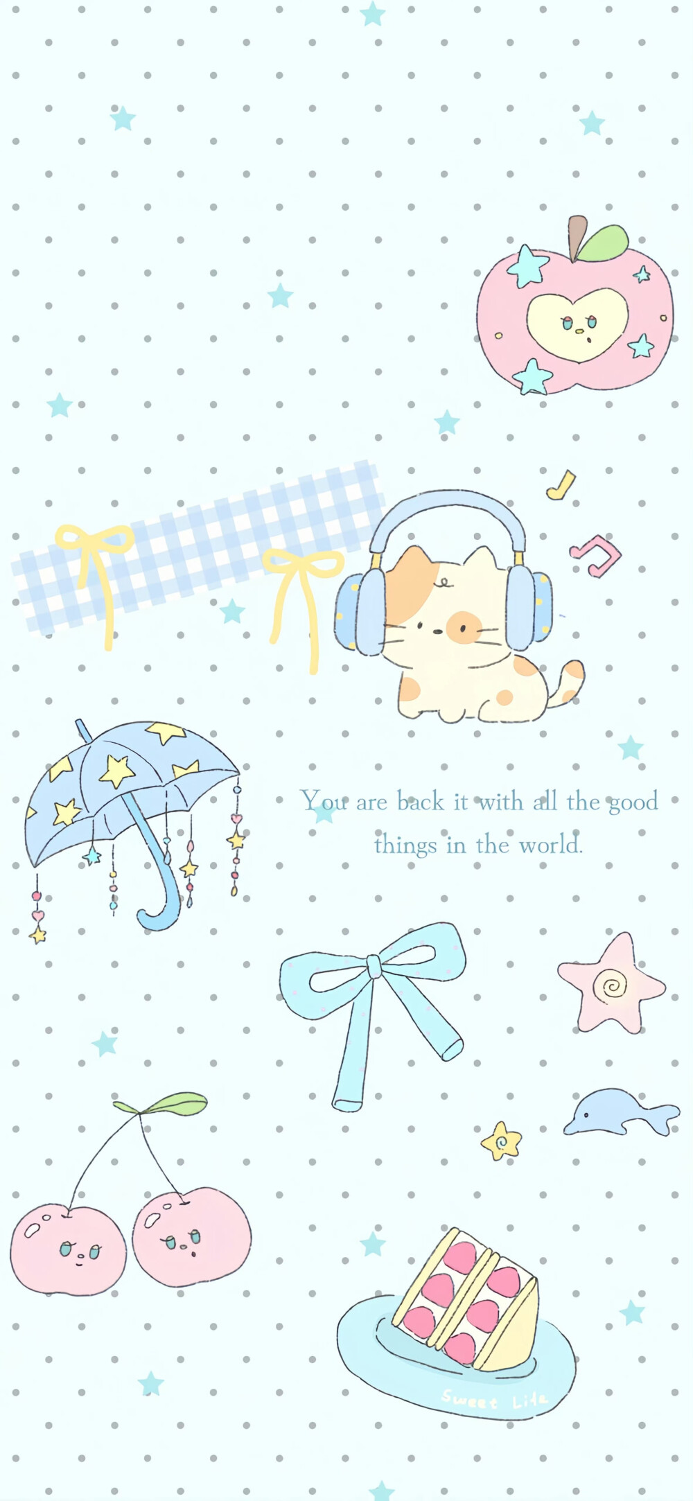 可爱壁纸锁屏
画师：南空直美_
#插画壁纸#