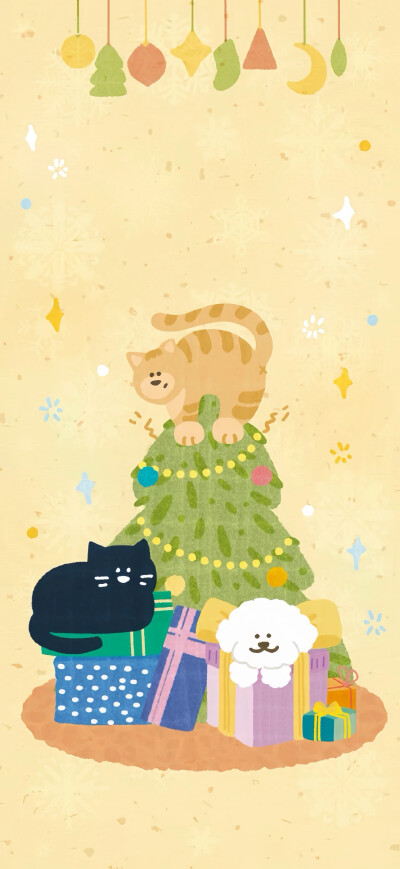 圣诞猫咪