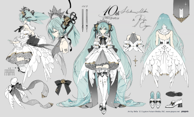 初音未来 画师：rella