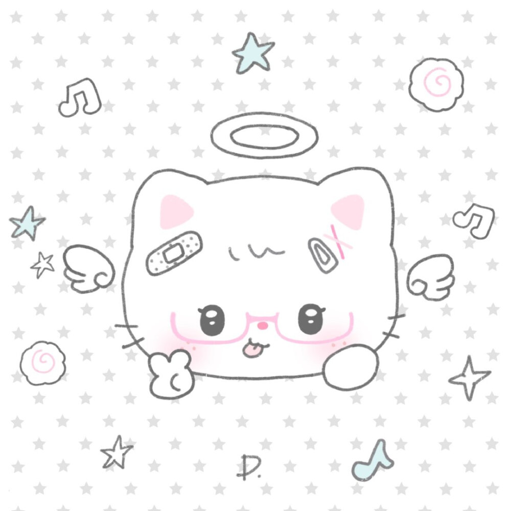 可爱的古早风小狗小猫头像
