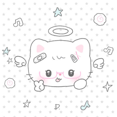 可爱的古早风小狗小猫头像