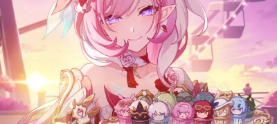 崩坏三 集合！沁夏友乐园活动
我永远喜欢爱莉希雅！