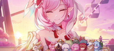 崩坏三 集合！沁夏友乐园活动
我永远喜欢爱莉希雅！