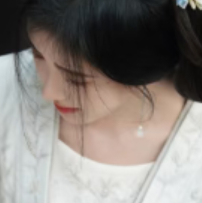 绛紫蝶骸悬于枯枝