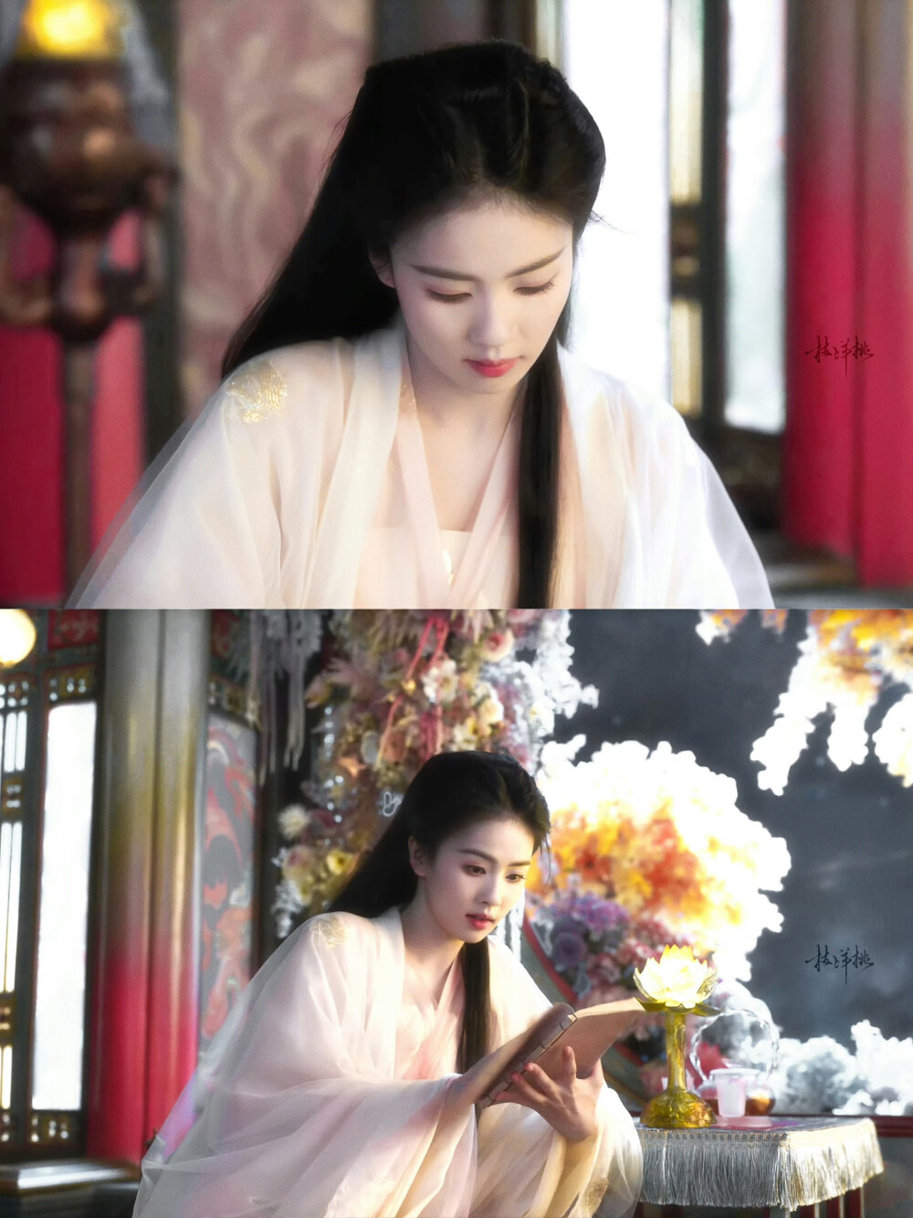 临江仙｜花如月｜白鹿
cr：枝上羊桃