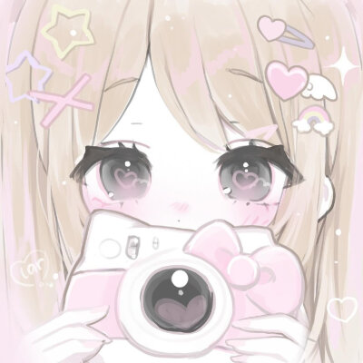 粉色系动漫女头