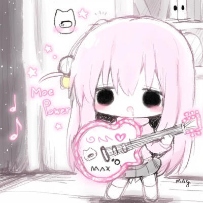 粉色系动漫女头