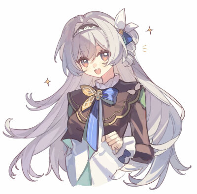 画师：@uwasewaaaau
平台：twitter
崩铁
三月七 长夜月 流萤 刻律德菈 风堇