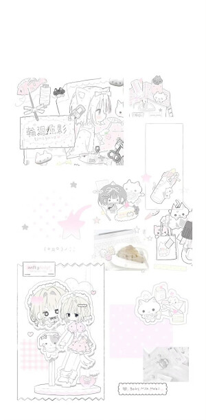 可爱动漫壁纸套图
©six9w