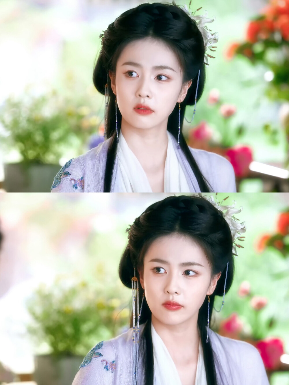 临江仙｜花如月｜白鹿
cr：枝上羊桃