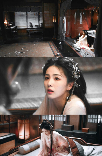 临江仙｜花如月｜白鹿
cr：枝上羊桃