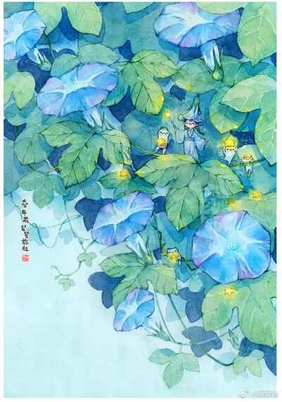 牵牛花