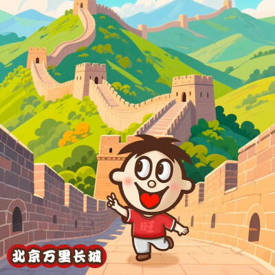 旺仔与中国大好河山