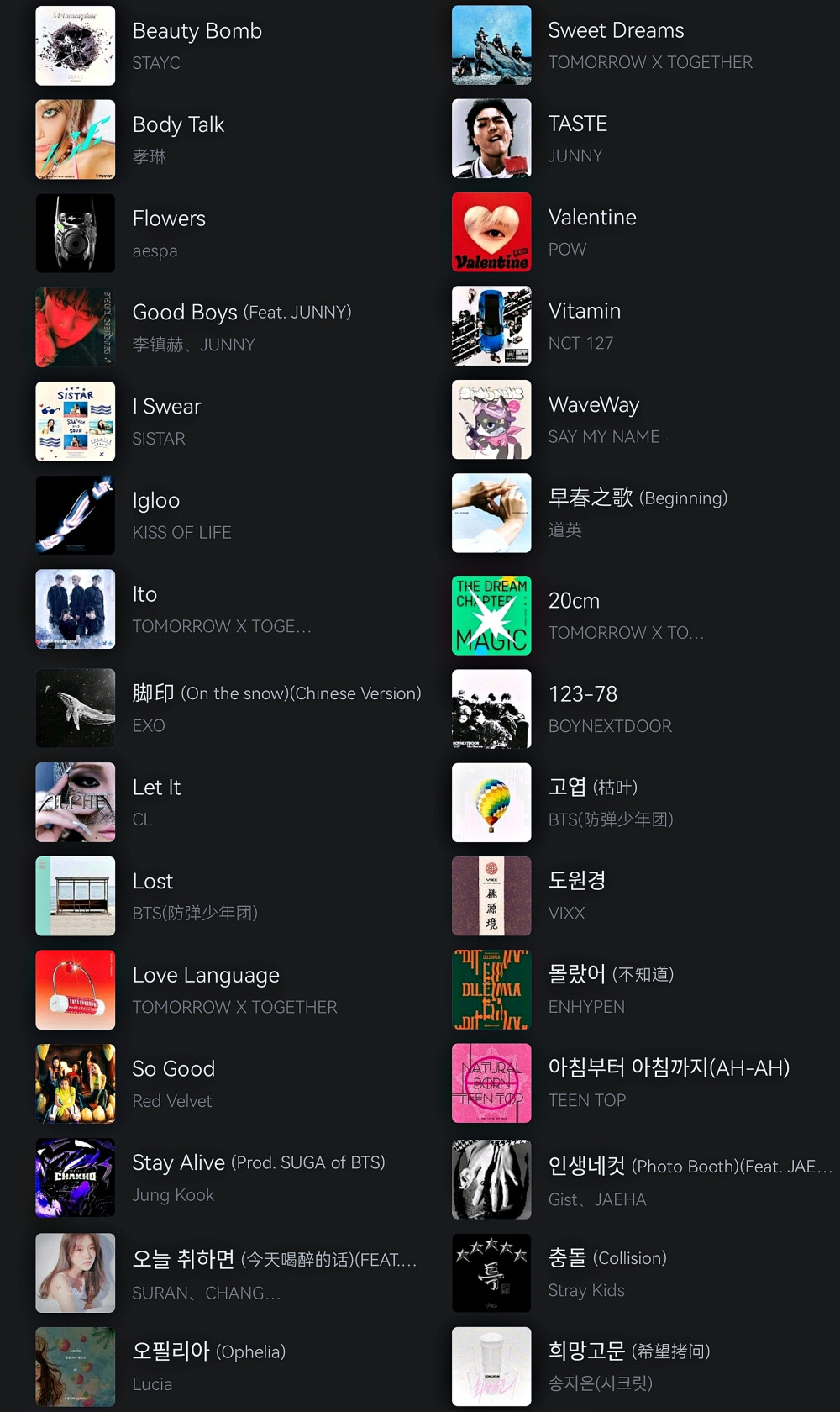 喵喵喵终于1000粉了修了25组图大家多蹲蹲呀
p7推荐的一些我比较喜欢的歌
另外会在plq抽三个5.2r