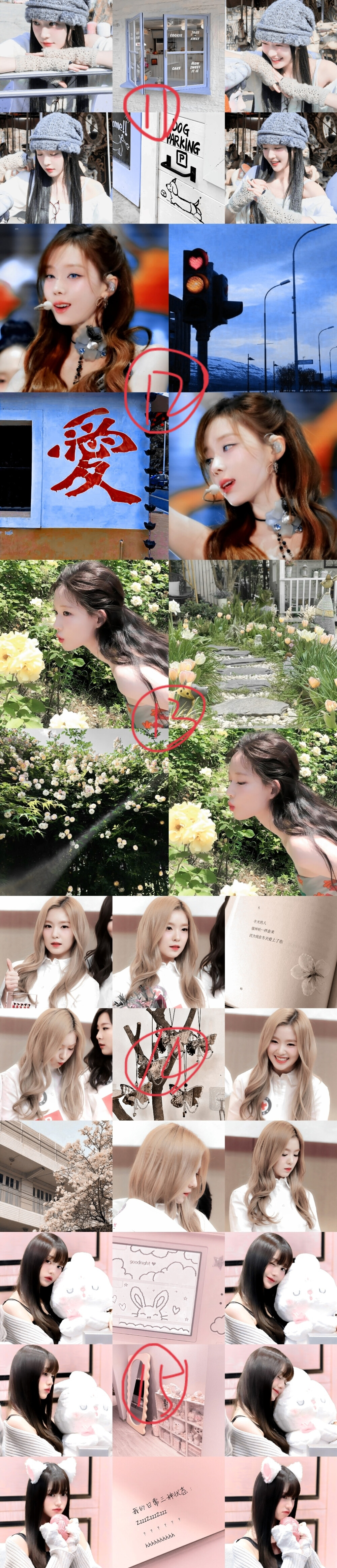 喵喵喵终于1000粉了修了25组图大家多蹲蹲呀
p7推荐的一些我比较喜欢的歌
另外会在plq抽三个5.2r