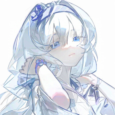 个性卡通简约女头，来自网络侵删