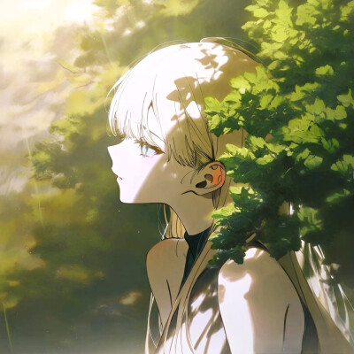 个性卡通简约女头，来自网络侵删