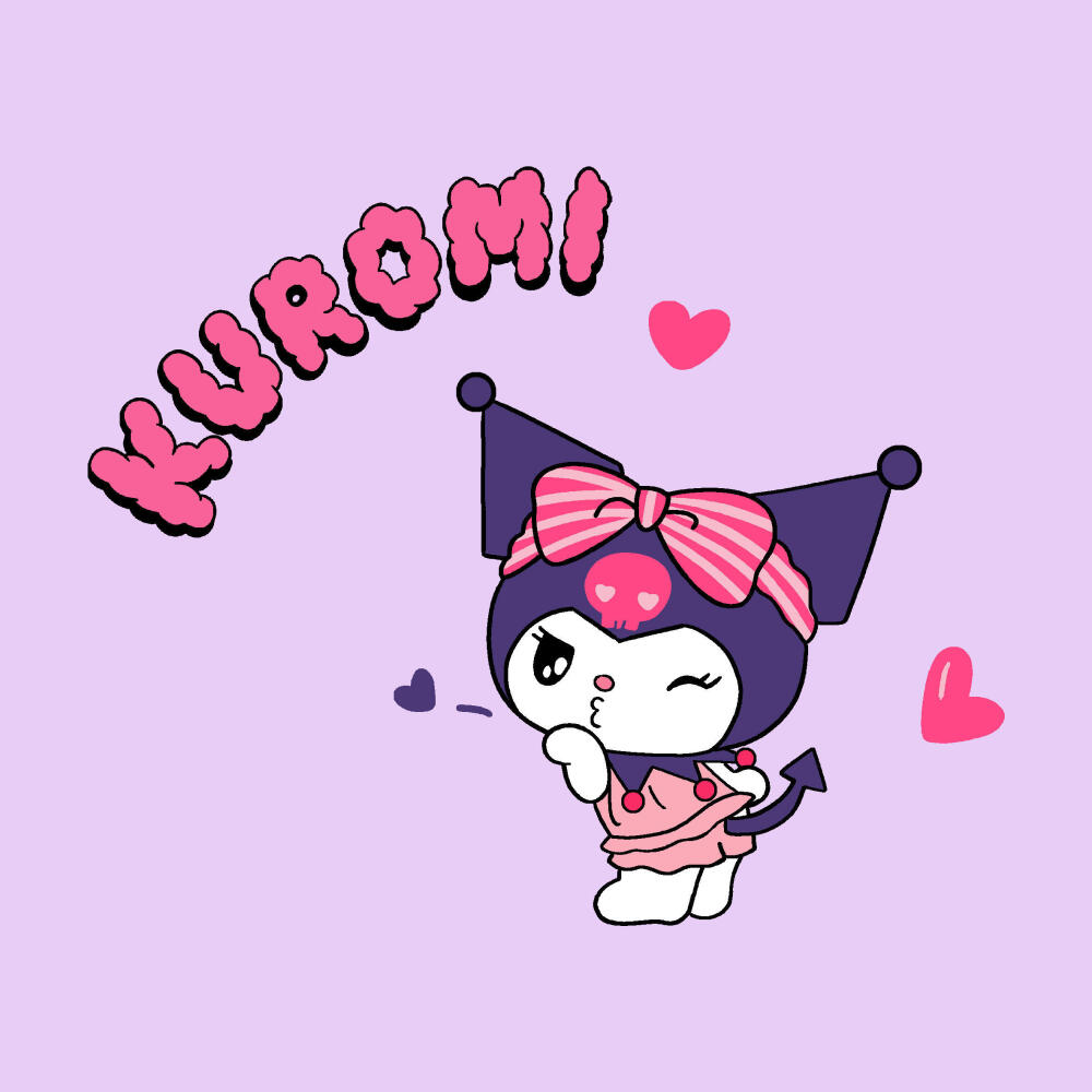 『kuromi三丽鸥』头像▪壁纸