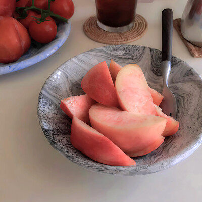 白桃味《복숭아맛 소다 기포수》@甘い恋物語、