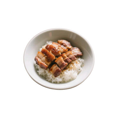 盖饭白底头像
