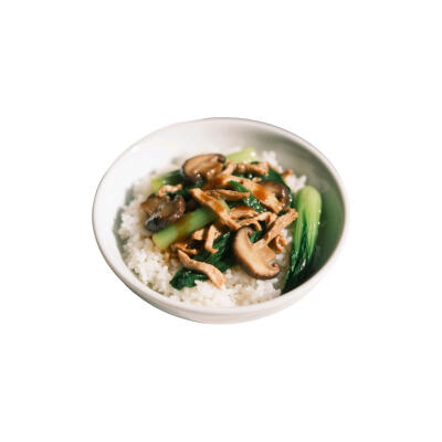 盖饭白底头像