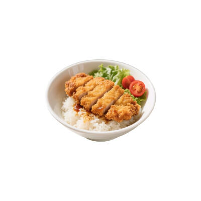 盖饭白底头像